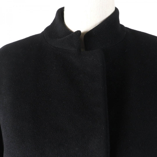 GUCCI coat Main: 85% wool, Main: 15% cashmere, Lining: 100% rayon black Women 42 Used Authentic