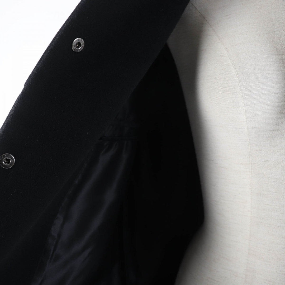 GUCCI coat Main: 85% wool, Main: 15% cashmere, Lining: 100% rayon black Women 42 Used Authentic