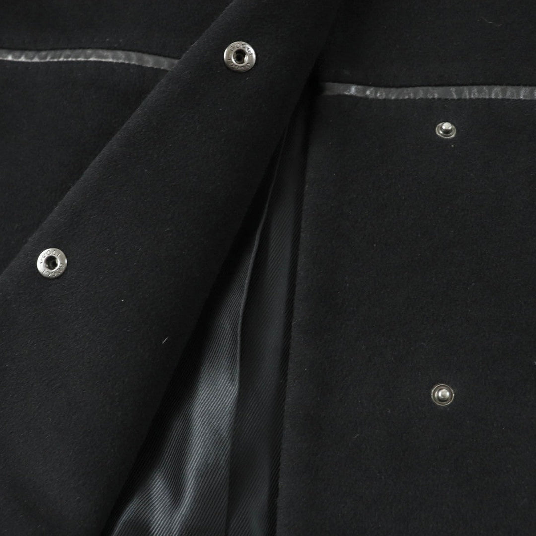 GUCCI coat Main: 85% wool, Main: 15% cashmere, Lining: 100% rayon black Women 42 Used Authentic