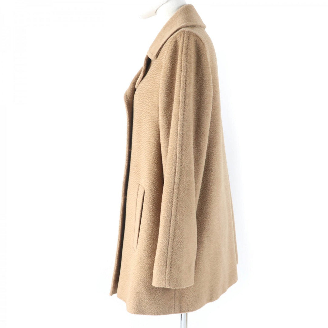 MAX MARA pea coat Main: 100% camel, Lining: 100% viscose (rayon) Camel Women 40 Used Authentic