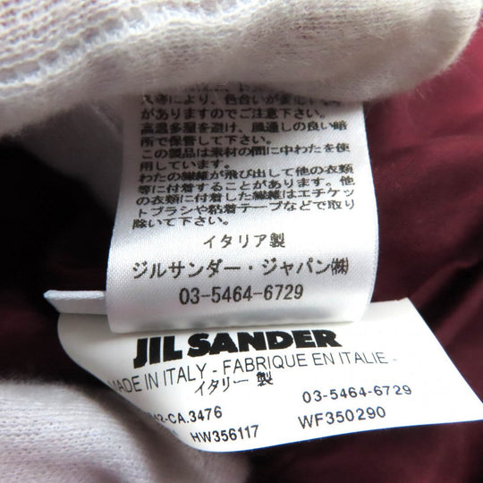 JIL SANDER flare skirt Outer: 81% acetate, Outer: 19% rayon, Part: 87% wool, Part: 11% nylon, Part: 2% polyurethane Bordeaux Women 36 Used Authentic