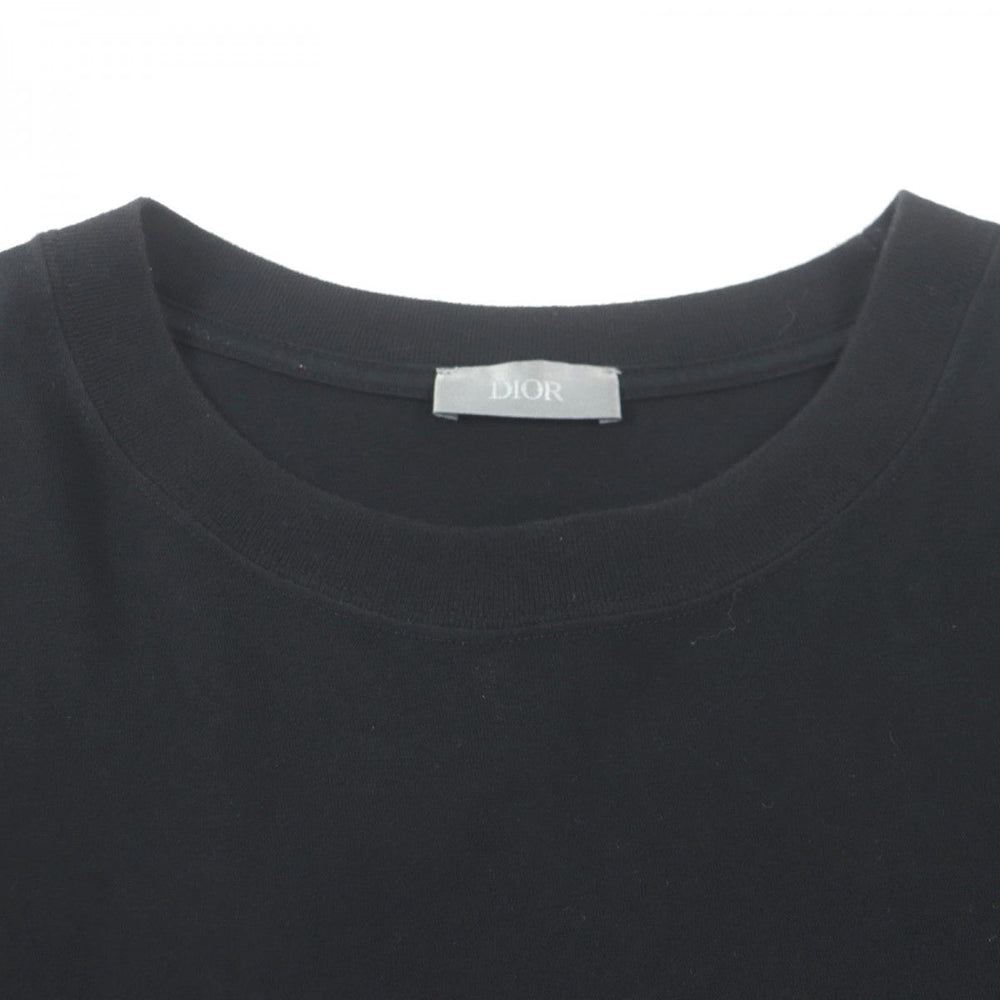 Dior HOMME Short sleeve T-shirt 293J645A0677 Main: 100% cotton, some: wool, some: acrylic, some: rayon black ATELIER Atelier mens M Used Authentic