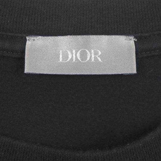 Dior HOMME Short sleeve T-shirt 293J645A0677 Main: 100% cotton, some: wool, some: acrylic, some: rayon black ATELIER Atelier mens M Used Authentic
