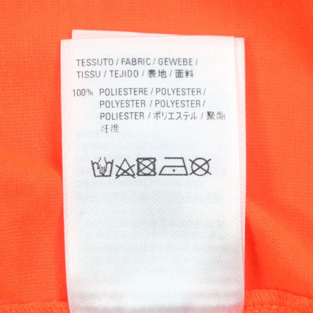 BALENCIAGA Short sleeve T-shirt 661715 Main: 100% polyester Orange mens XXS Used Authentic