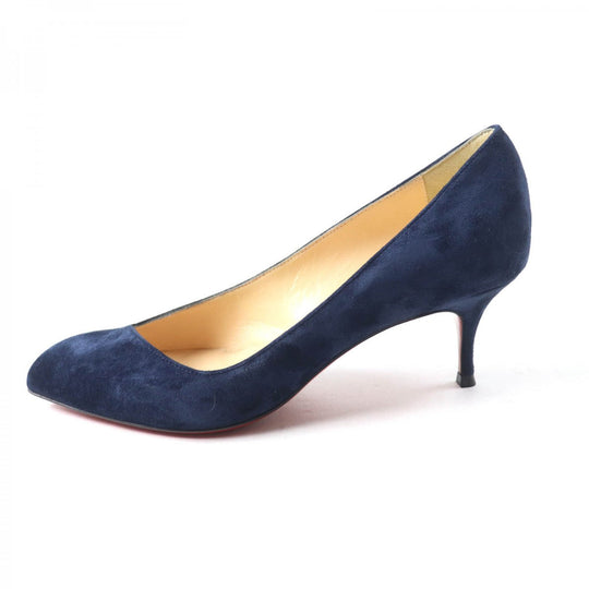 Christian Louboutin pumps 3181229 Main: Suede leather Navy CORNEILLE 55 Women 35.5 Used Authentic