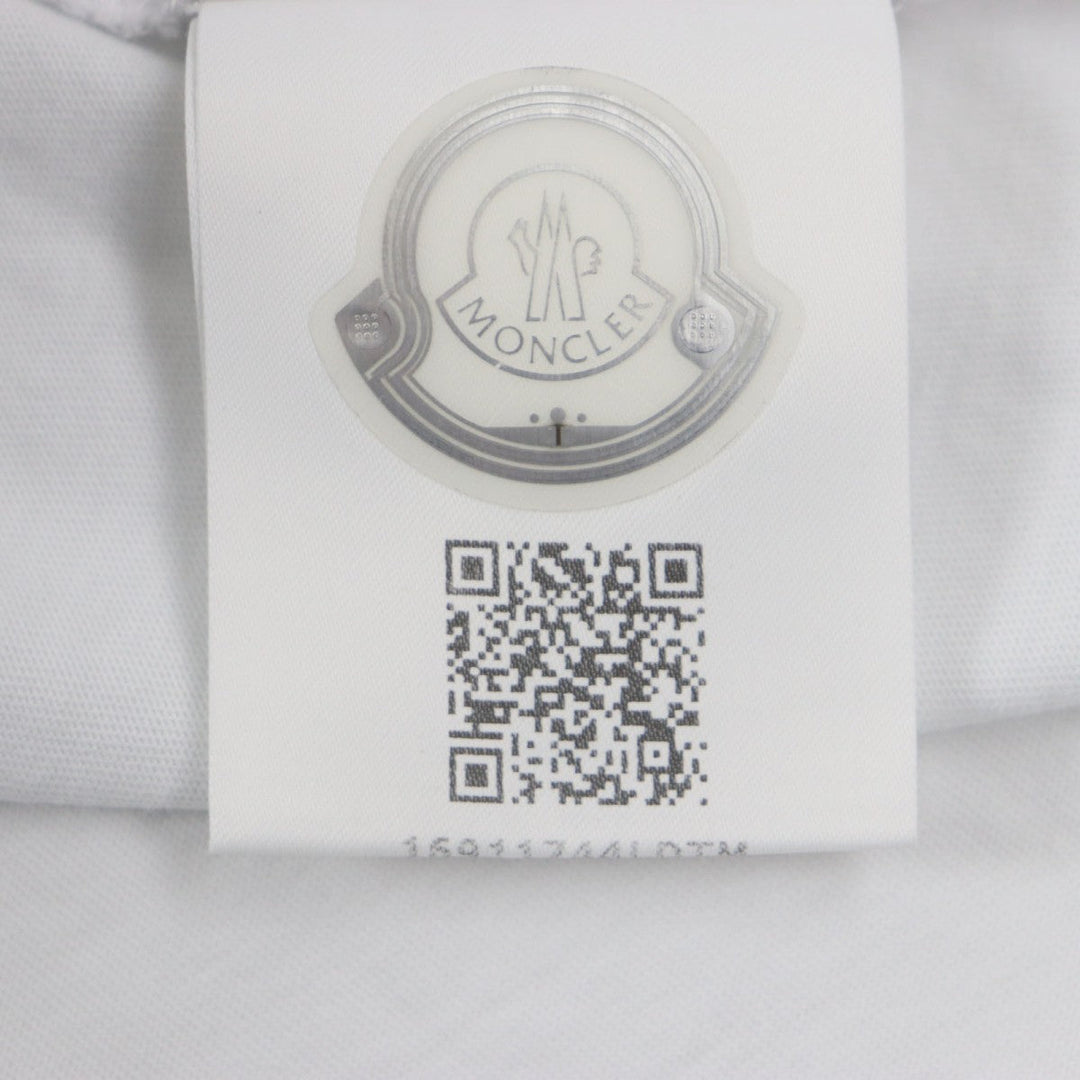 MONCLER Short sleeve T-shirt cotton white S
