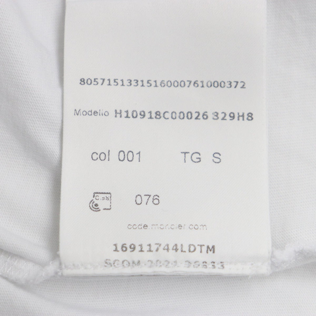 MONCLER Short sleeve T-shirt cotton white S