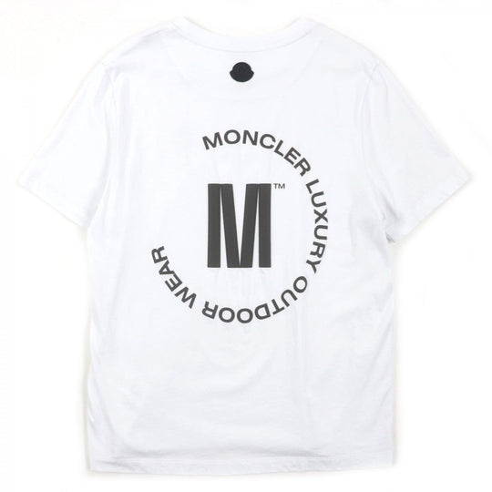MONCLER Short sleeve T-shirt cotton white S