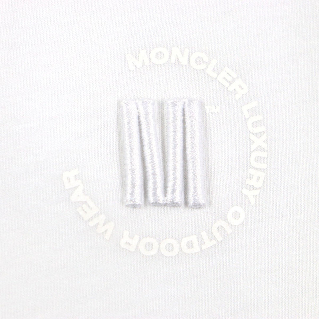 MONCLER Short sleeve T-shirt cotton white S