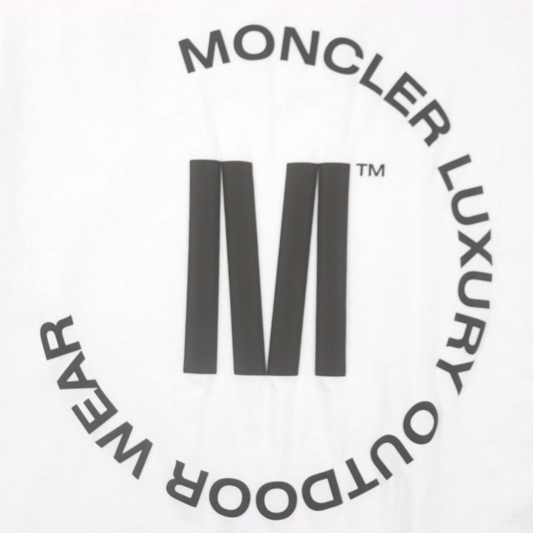MONCLER Short sleeve T-shirt cotton white S