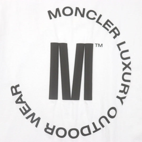 MONCLER Short sleeve T-shirt cotton white S