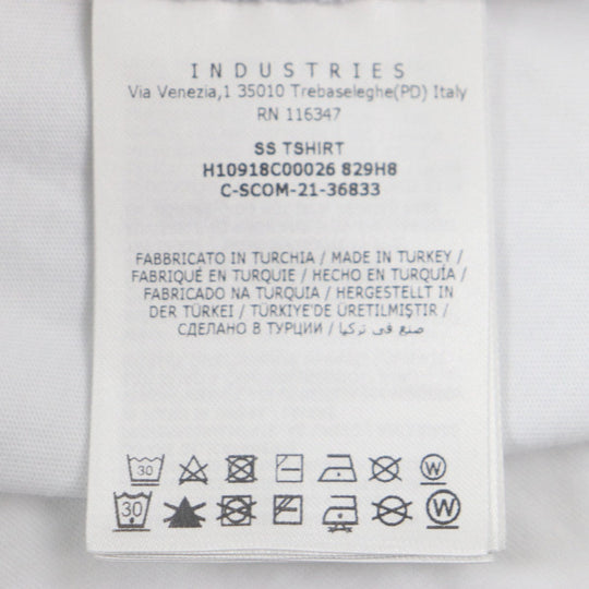 MONCLER Short sleeve T-shirt cotton white S