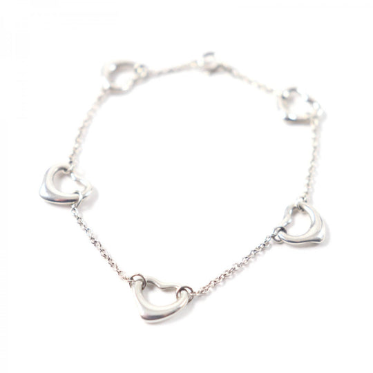 TIFFANY&Co. bracelet Main�FSV925 Silver Women Used Authentic