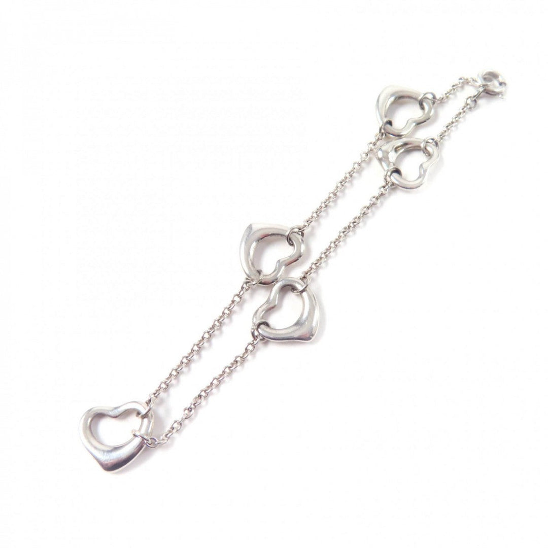 TIFFANY&Co. bracelet Main�FSV925 Silver Women Used Authentic