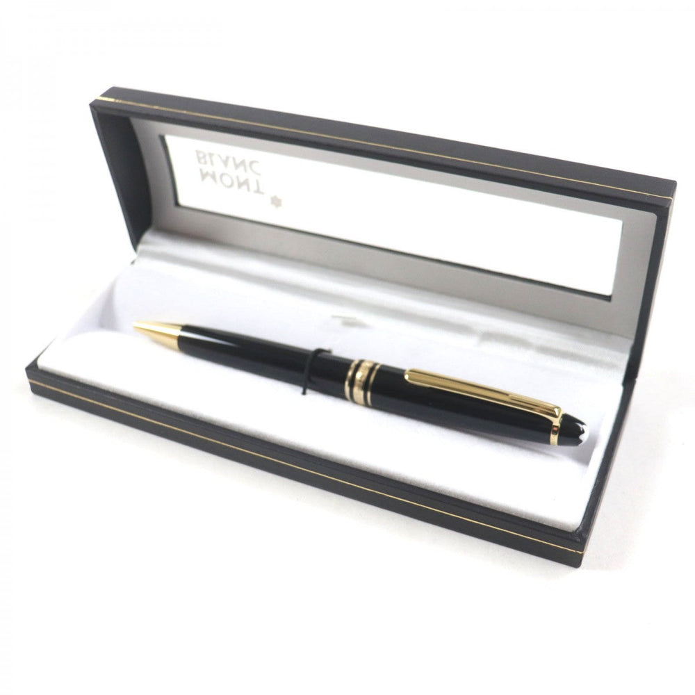 MONTBLANC Ballpoint pen Resin, Gold Plated black Meisterstck Pix Classic mens(Unisex) Used Authentic