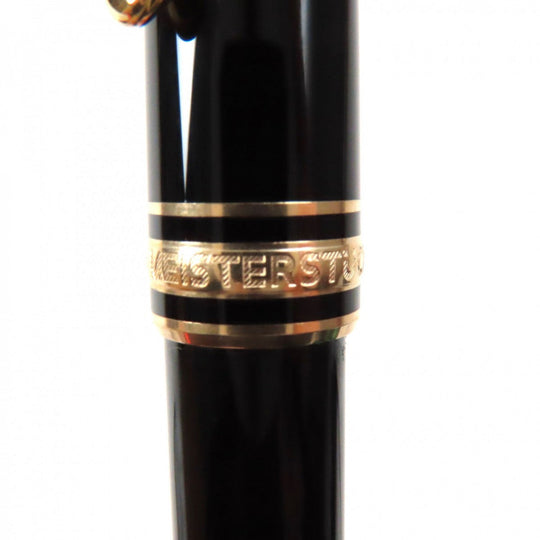 MONTBLANC Ballpoint pen Resin, Gold Plated black Meisterstck Pix Classic mens(Unisex) Used Authentic