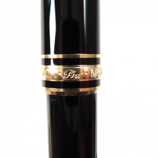 MONTBLANC Ballpoint pen Resin, Gold Plated black Meisterstck Pix Classic mens(Unisex) Used Authentic