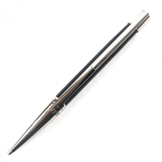 Dupont Ballpoint pen 405707 Resin, palladium coating black DEFI Defi mens(Unisex) Used Authentic