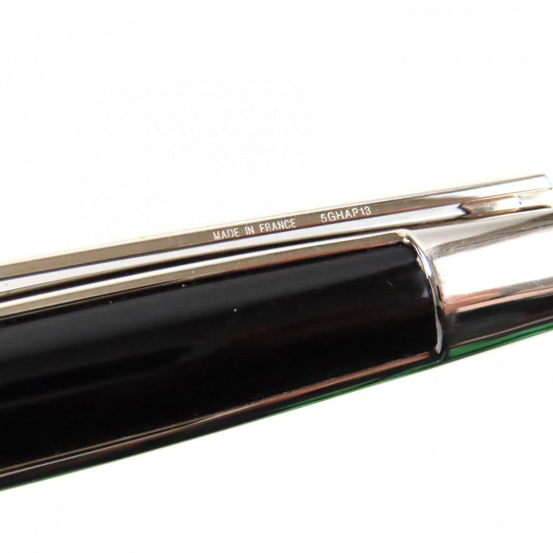 Dupont Ballpoint pen 405707 Resin, palladium coating black DEFI Defi mens(Unisex) Used Authentic