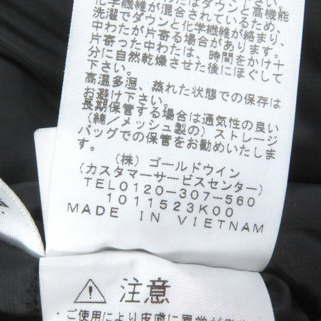 THE NORTH FACE Down jacket ND92032 Outer: 100% nylon, Lining: 100% polyester, Filling: 90% down, Filling: 10% feather, Part: 59% acrylic, Pile: 80% acrylic, 20% acrylic Base fabric: 100% polyester black Antarctica Parka mens M Used Authentic