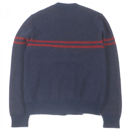 ETRO cardigan Main: 40% mohair, Main: 34% wool, Main: 26% nylon Navy mens S Used Authentic