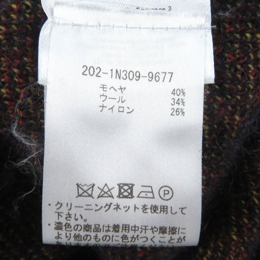 ETRO cardigan Main: 40% mohair, Main: 34% wool, Main: 26% nylon Navy mens S Used Authentic