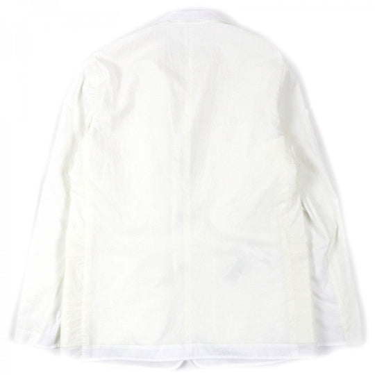 HERMES Jacket Main: 100% cotton, part: 92% nylon, part: 8% polyurethane White off-white mens 52 Used Authentic
