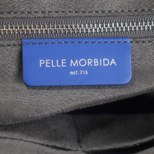 PELLE MORBIDA Tote Bag PMO-MB064MA Main: Cowhide Blue green MARRAKECH mens Used Authentic