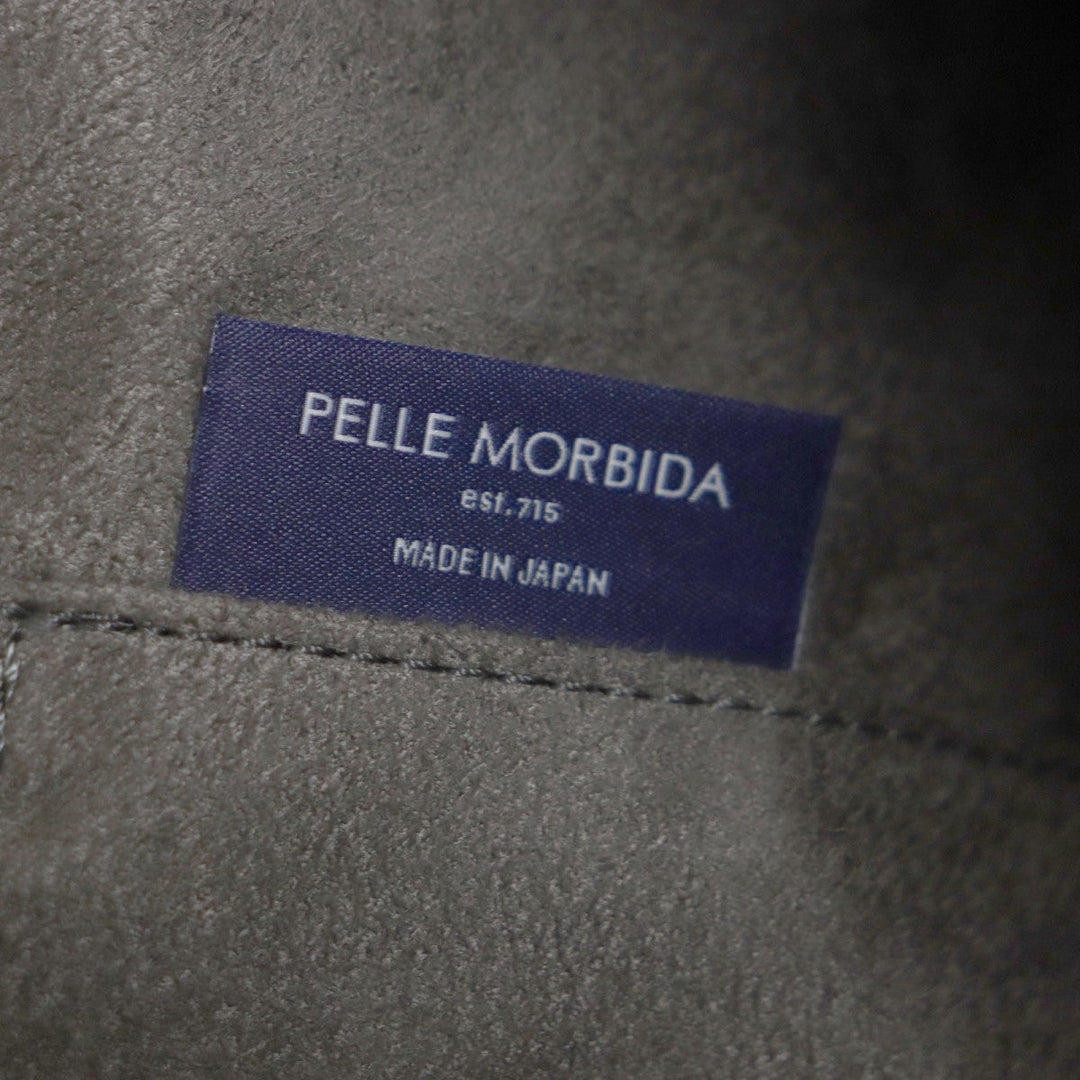 PELLE MORBIDA Tote Bag PMO-MB064MA Main: Cowhide Blue green MARRAKECH mens Used Authentic
