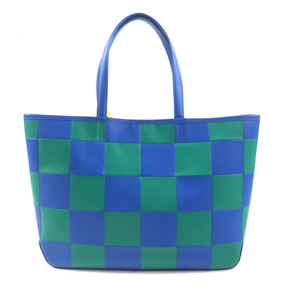 PELLE MORBIDA Tote Bag PMO-MB064MA Main: Cowhide Blue green MARRAKECH mens Used Authentic
