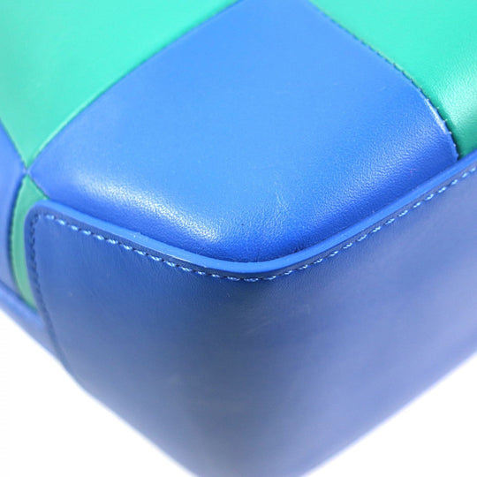 PELLE MORBIDA Tote Bag PMO-MB064MA Main: Cowhide Blue green MARRAKECH mens Used Authentic
