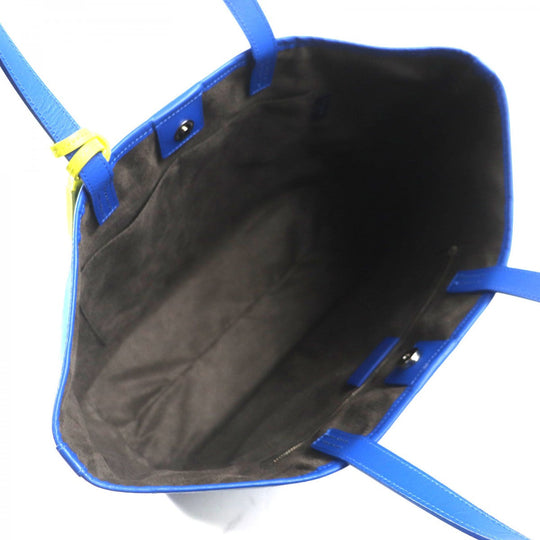 PELLE MORBIDA Tote Bag PMO-MB064MA Main: Cowhide Blue green MARRAKECH mens Used Authentic