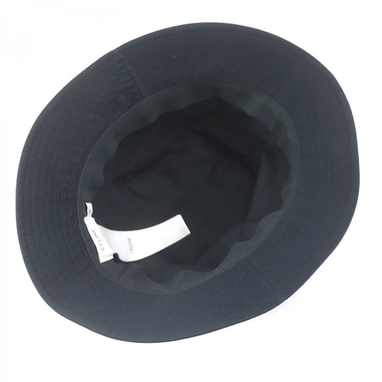CELINE hat Main: 100% cotton black 2AUO4968P mens XL Used Authentic
