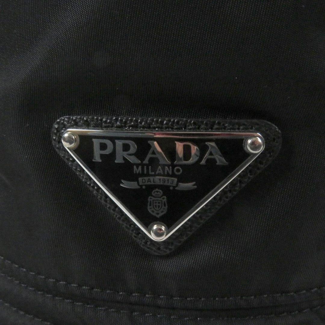 PRADA hat Nylon black 2HC137 XL