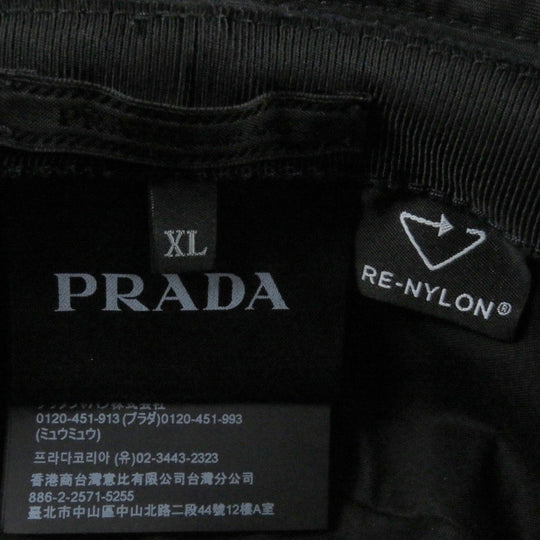 PRADA hat Nylon black 2HC137 XL