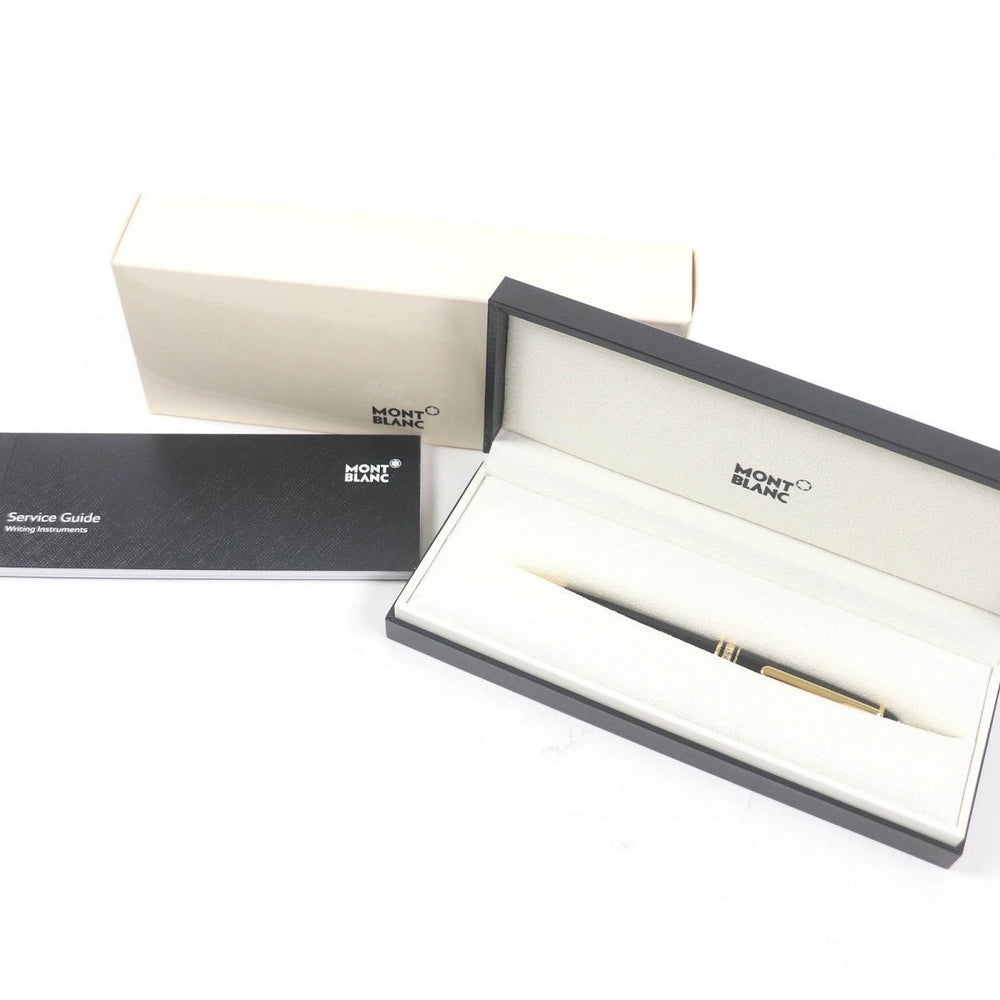 MONTBLANC Ballpoint pen Resin, Gold Plated black Classic mens(Unisex) Used Authentic