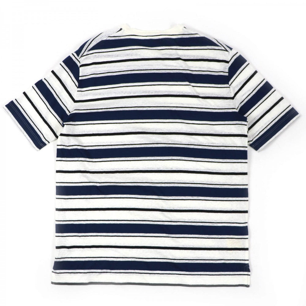 HERMES Short sleeve T-shirt Main: 70% linen, Main: 30% cotton, Part: 100% linen OCEAN mens XL Used Authentic