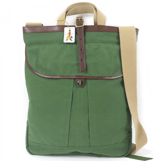 PORTER Shoulder Bag 571-09744 Main: Canvas, Part: Leather green COPPI mens Used Authentic