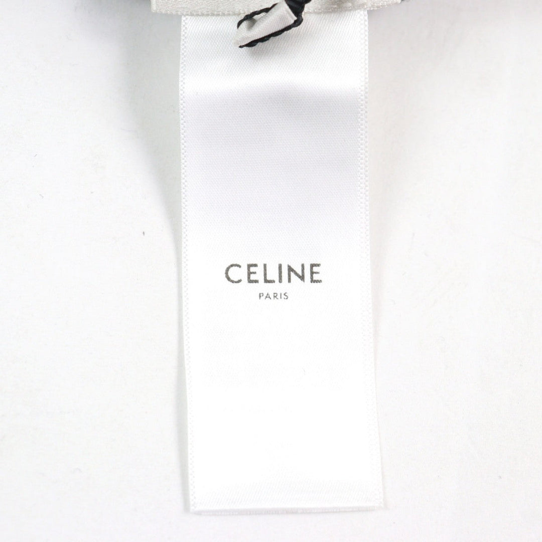CELINE gloves 2AC55588S Main: 100% wool Black White mens L Used Authentic