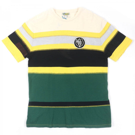 LOEWE Short sleeve T-shirt H664Y22J07 Main: 51% cotton, some parts: 100% polyester Yellow Black Green mens XS Used Authentic