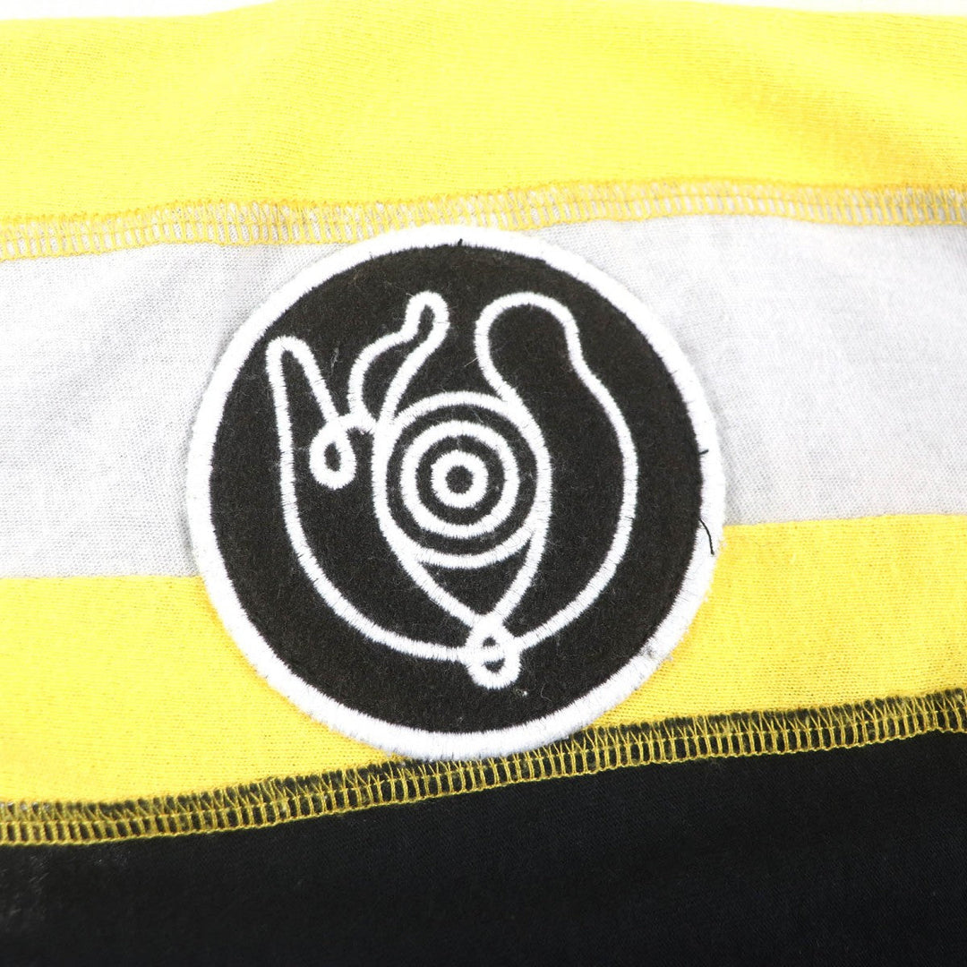 LOEWE Short sleeve T-shirt H664Y22J07 Main: 51% cotton, some parts: 100% polyester Yellow Black Green mens XS Used Authentic
