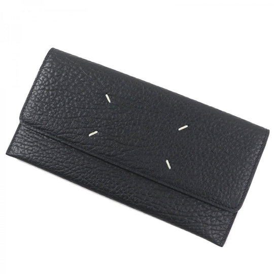 Maison Margiela Long Wallet Purse SA3TT0003 P4455 Main: Leather black mens Used Authentic