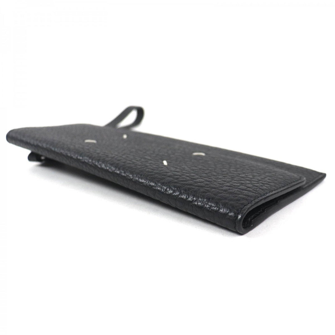 Maison Margiela Long Wallet Purse SA3TT0003 P4455 Main: Leather black mens Used Authentic
