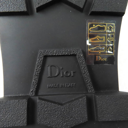 Christian Dior Sandals MD0222 Main: Leather black DIORQUAKE Women 37 Used Authentic