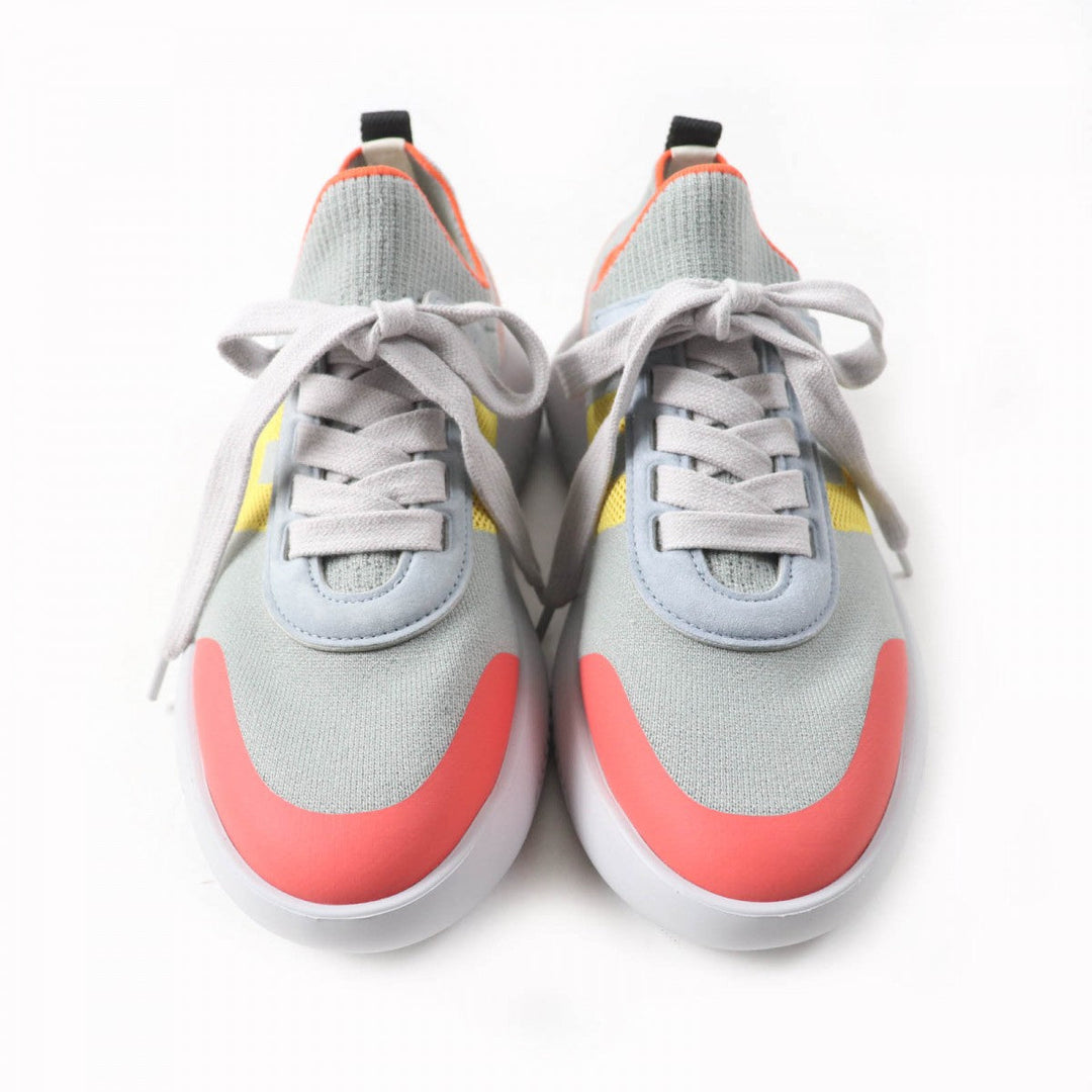 HERMES sneakers canvas Multi crew 35