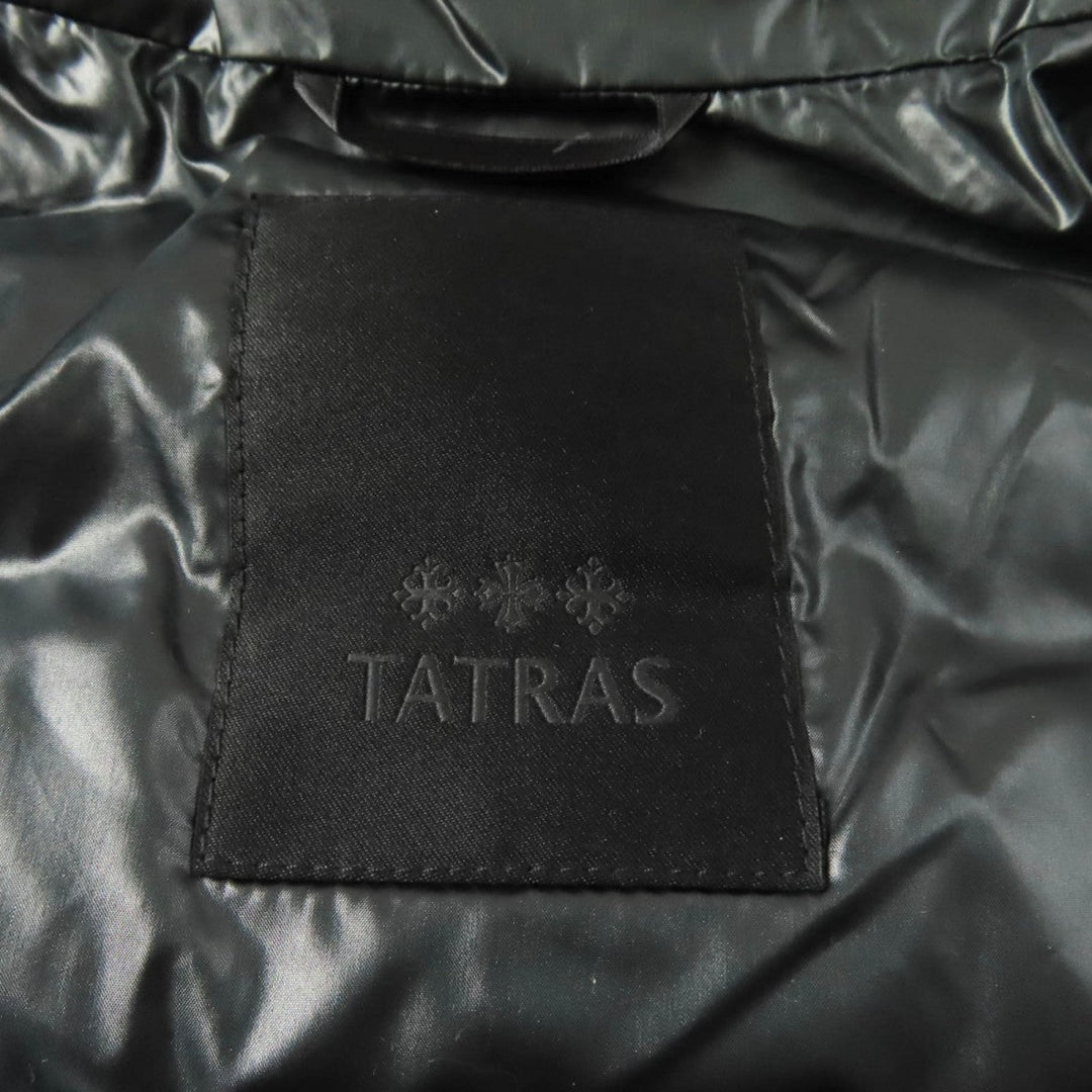 TATRAS down coat LTKL20A4507-P Outer: 100% nylon, Filling: 90% down, Filling: 10% feather, Lining: 100% nylon Dark gray BABILA Kids Used Authentic