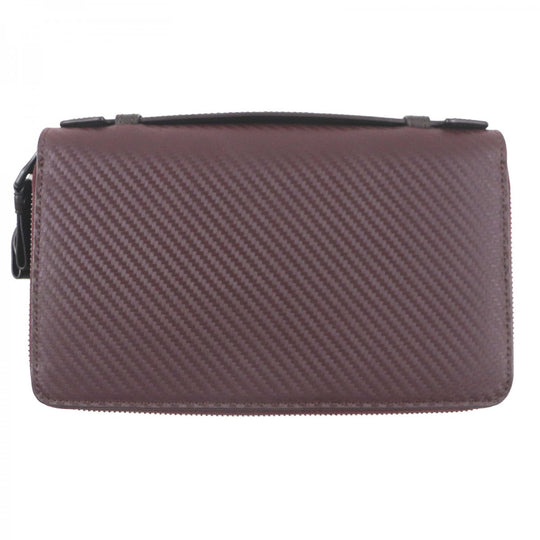 Dunhill Long Wallet Purse L2V545R leather Bordeaux CHASSIS chassis
