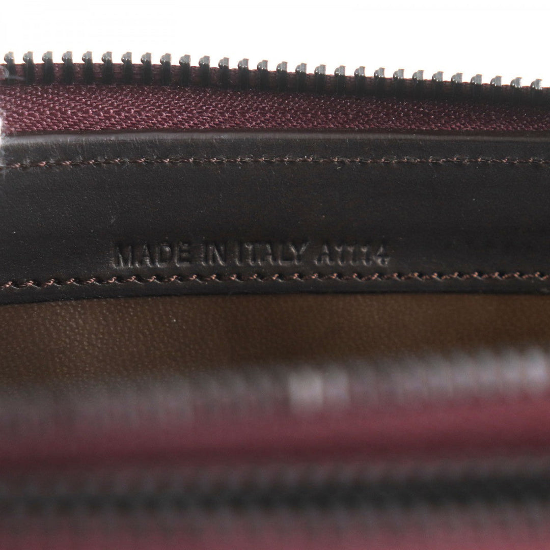 Dunhill Long Wallet Purse L2V545R leather Bordeaux CHASSIS chassis