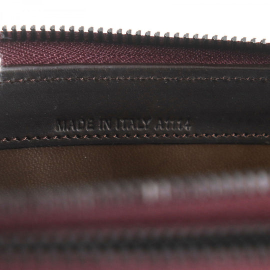 Dunhill Long Wallet Purse L2V545R leather Bordeaux CHASSIS chassis