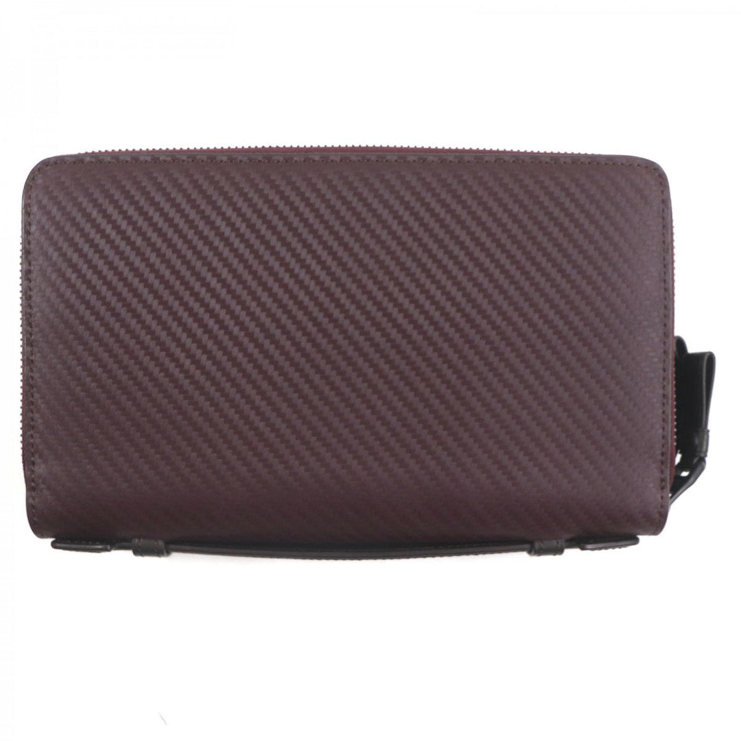 Dunhill Long Wallet Purse L2V545R leather Bordeaux CHASSIS chassis